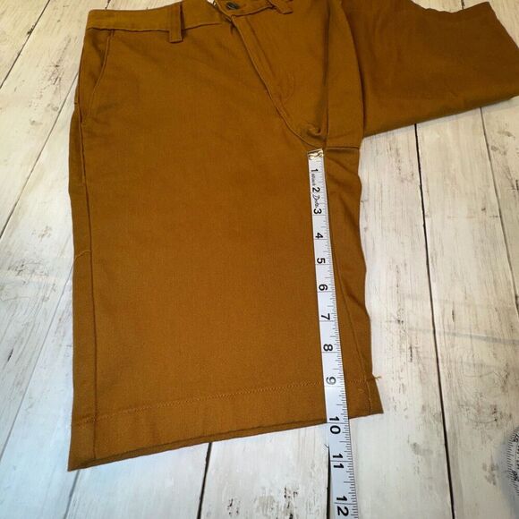 Volcom Hybrid Shorts Mens 28 Waist Surf Turf Copper Performance Active Quick Dry - Picture 2 of 8